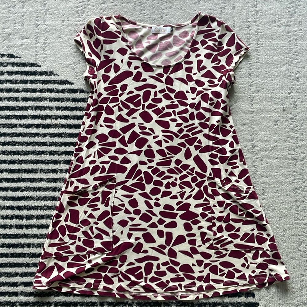 XS Ava Sky Mosaic Dress